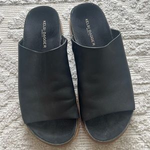 Kelsi Dagger Black Slides